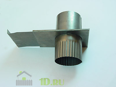 Шибер печной нержавеющая сталь d-100 мм /0303021